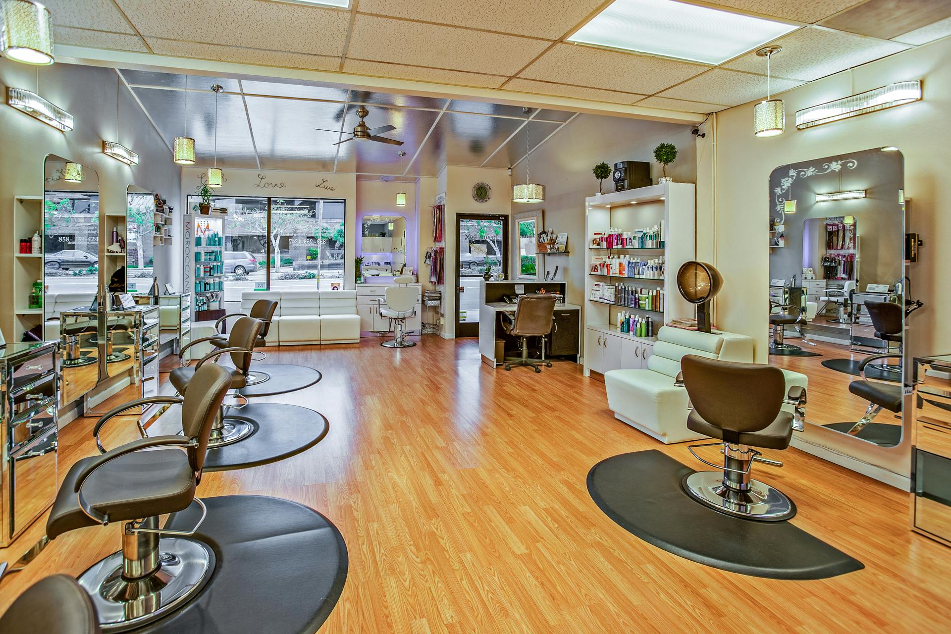 Hair Salon with 8 Individual Stations in Monterey